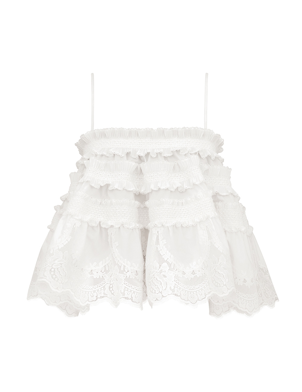 Zimmermann Alchemy Shirred Bandeau Top
