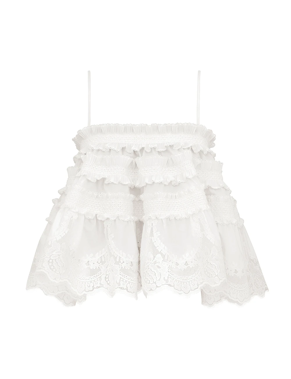 Zimmermann Alchemy Shirred Bandeau | Ready to Wear Collection Luxury Shoes Elevate your elegance in this Zimmermann Tops available now at Luxury Shoes