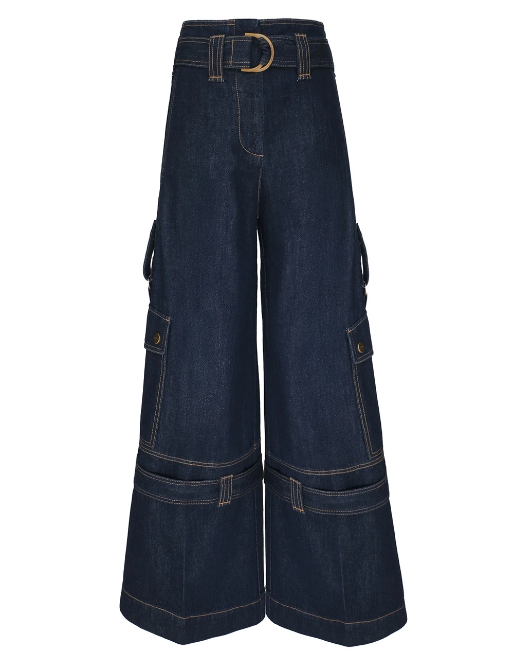 Zimmermann Denim Cargo Jean | Ready to Wear Collection Luxury Shoes Elevate your elegance in this Zimmermann Pants available now at Luxury Shoes