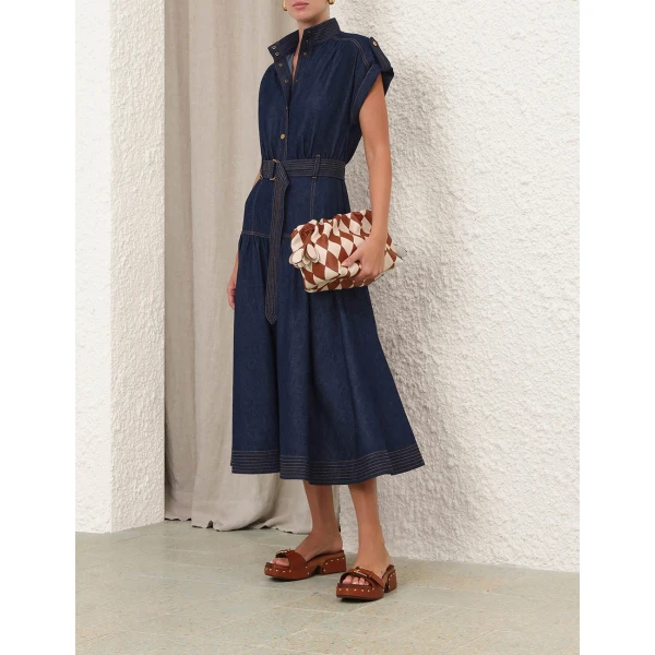 Elevate your elegance in this Zimmermann Dresses available now at Luxury Shoes 