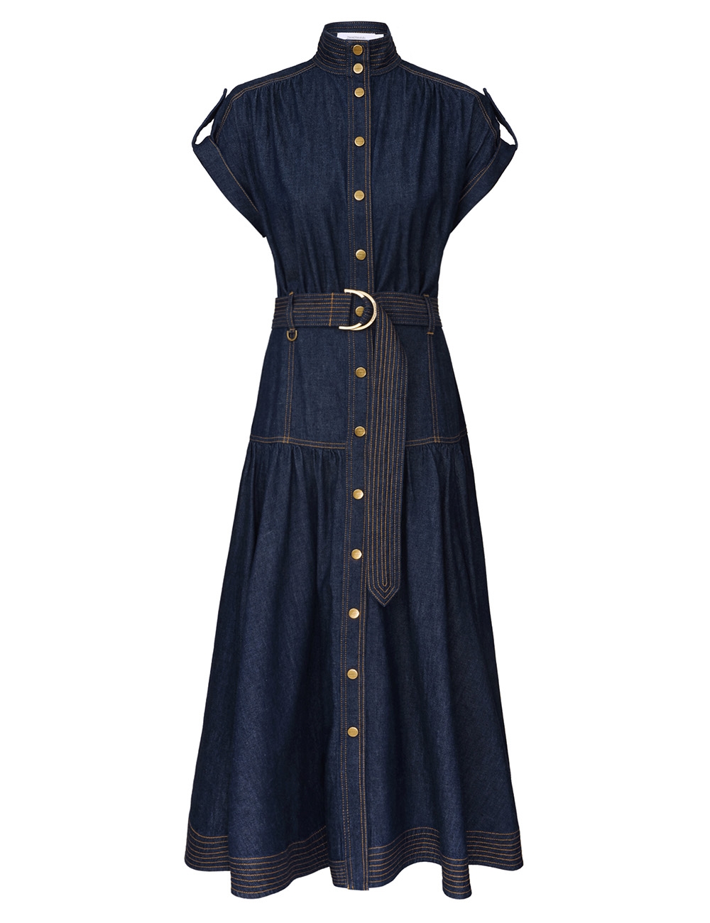 Zimmermann Denim Midi Dress
