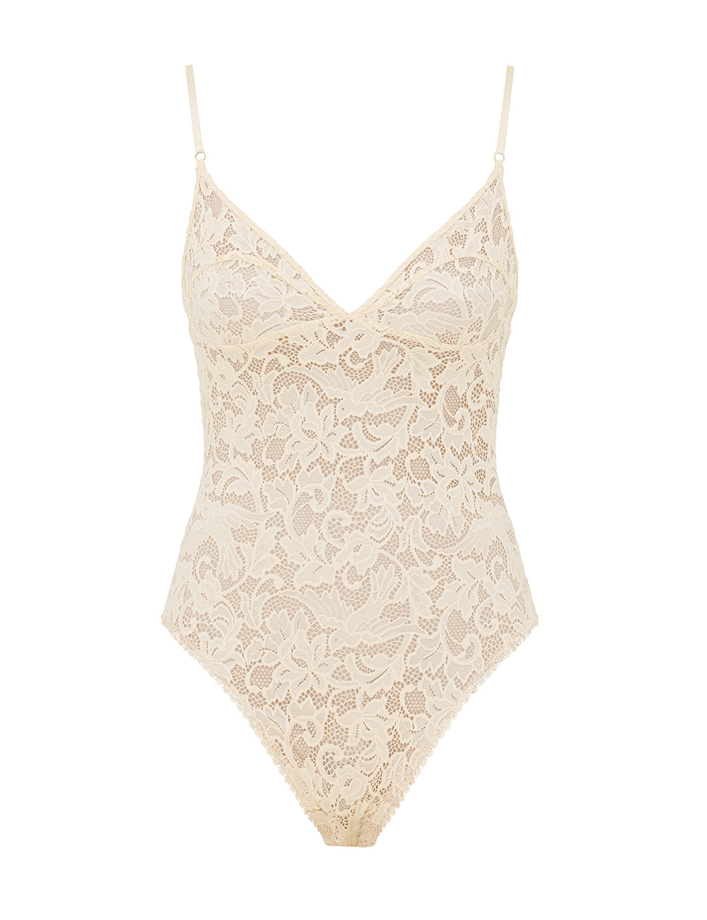 Zimmermann Lace Sleeveless Bodysuit