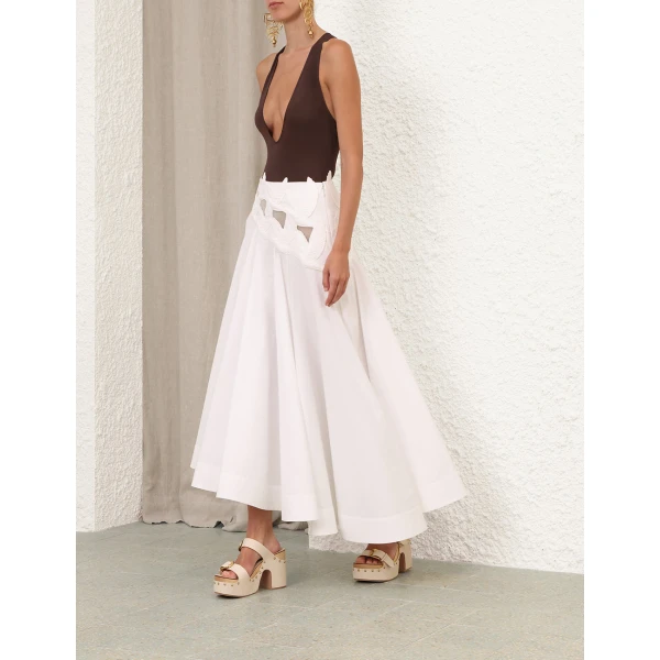 Elevate your elegance in this Zimmermann Skirts available now at Luxury Shoes 