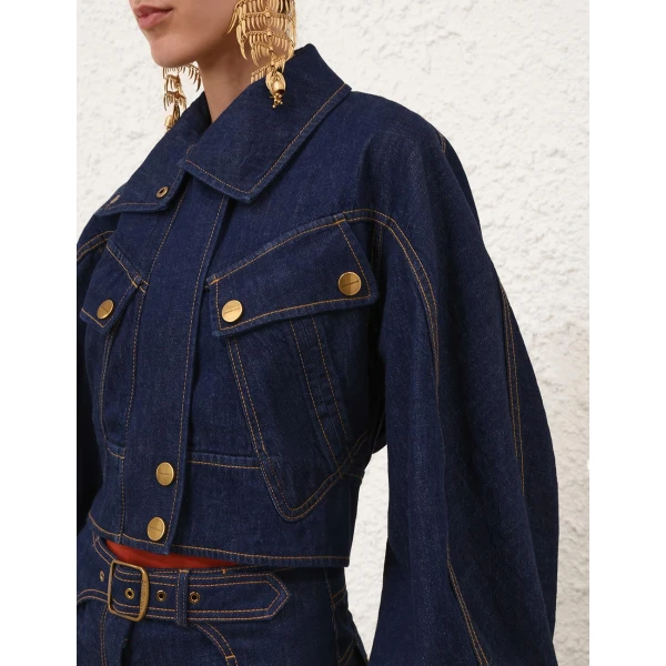 Elevate your elegance in this Zimmermann Jackets available now at Luxury Shoes 