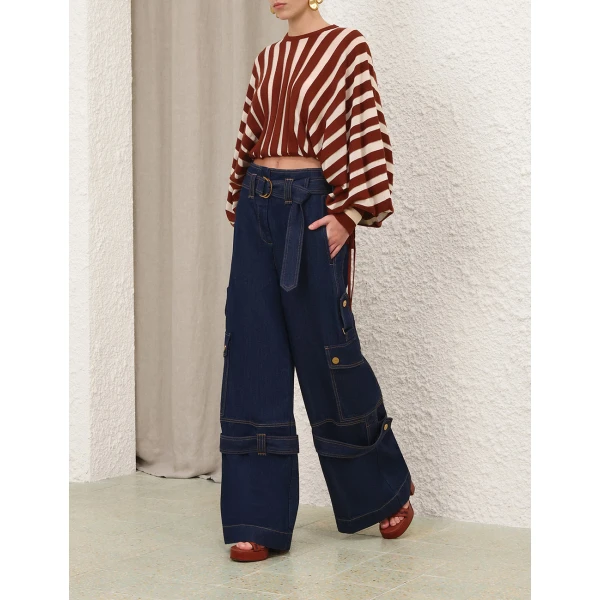 Elevate your elegance in this Zimmermann Knitwear available now at Luxury Shoes 