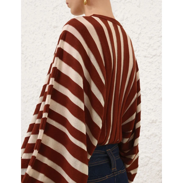Elevate your elegance in this Zimmermann Knitwear available now at Luxury Shoes 