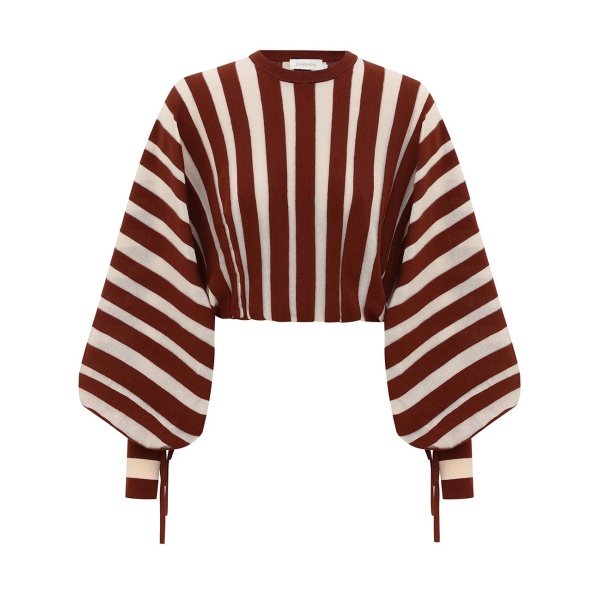 Elevate your elegance in this Zimmermann Knitwear available now at Luxury Shoes 