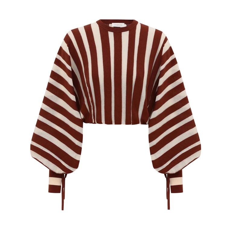 Elevate your elegance in this Zimmermann Knitwear available now at Luxury Shoes 