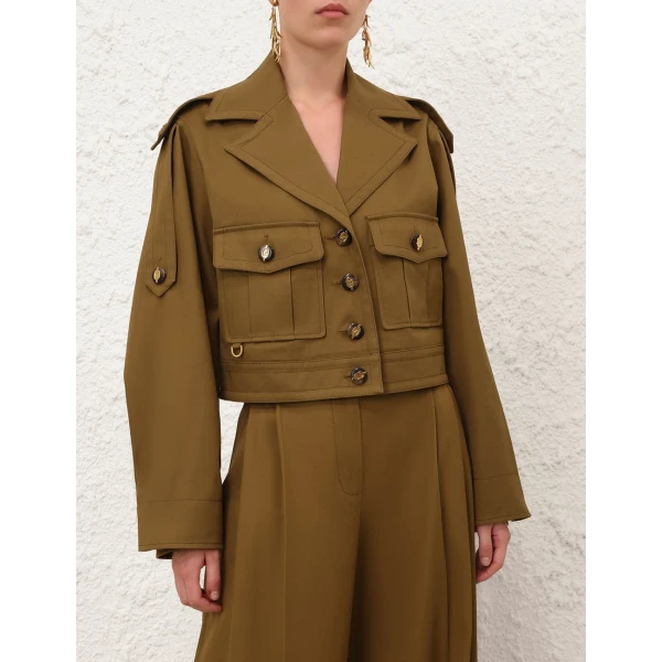 Elevate your elegance in this Zimmermann Jackets available now at Luxury Shoes 