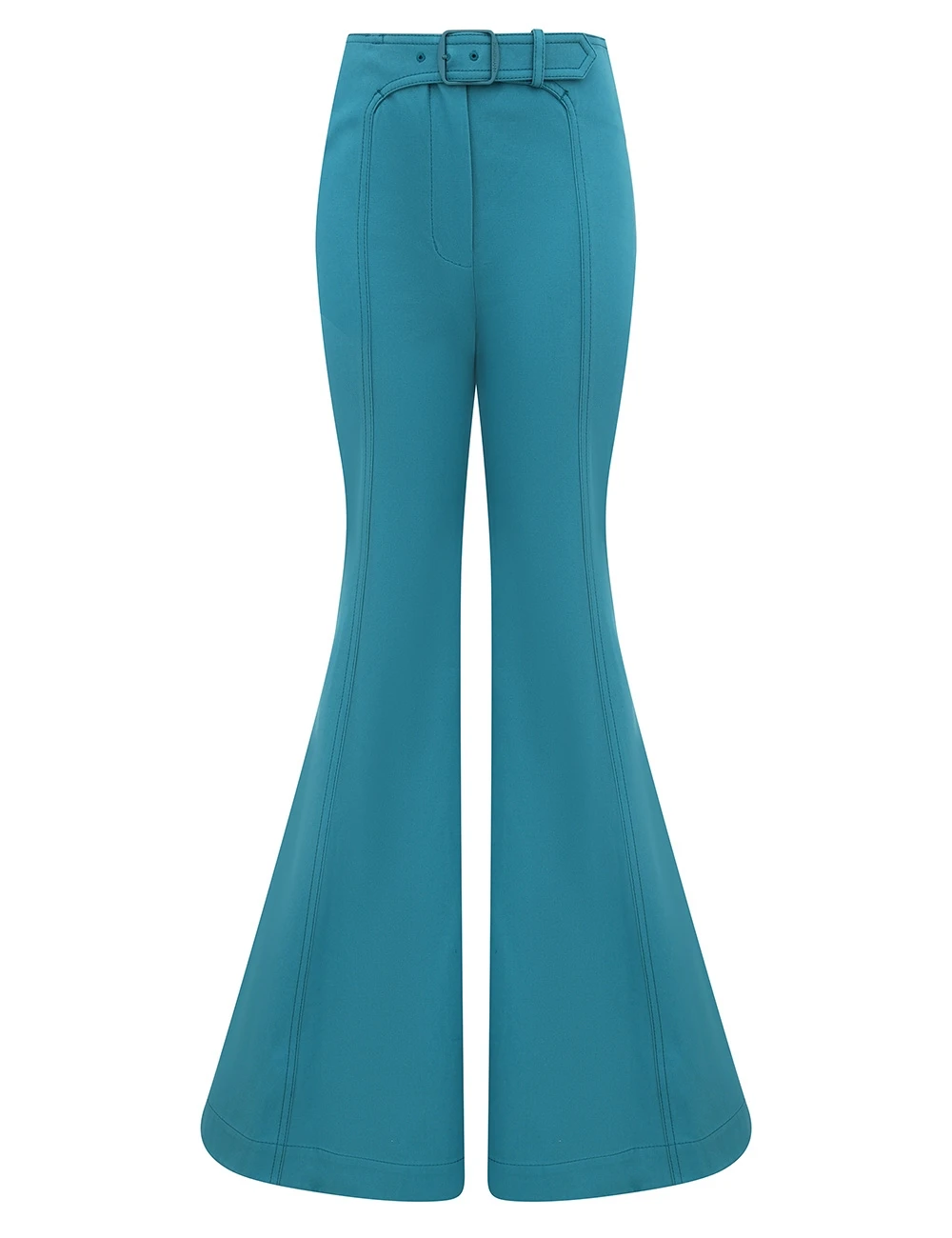 Zimmermann Luna Drill Super Flare Pant | Ready to Wear Collection Luxury Shoes Elevate your elegance in this Zimmermann Pants available now at Luxury Shoes