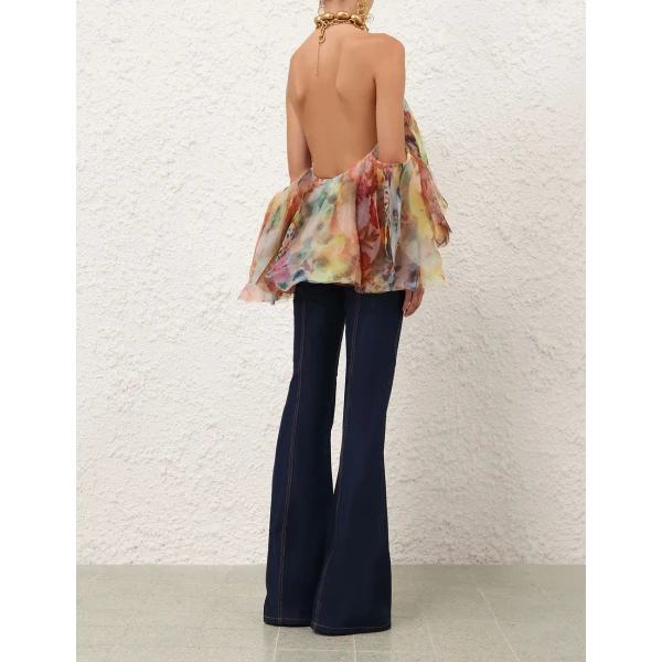Elevate your elegance in this Zimmermann Tops available now at Luxury Shoes 