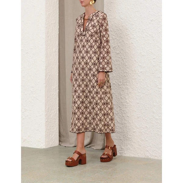 Elevate your elegance in this Zimmermann Dresses available now at Luxury Shoes 