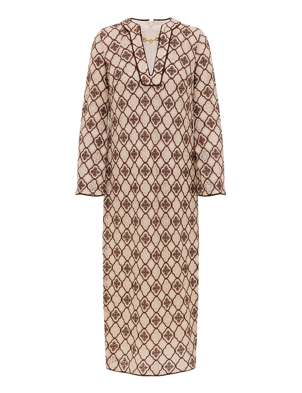 Zimmermann Luna Guipure Midi Dress