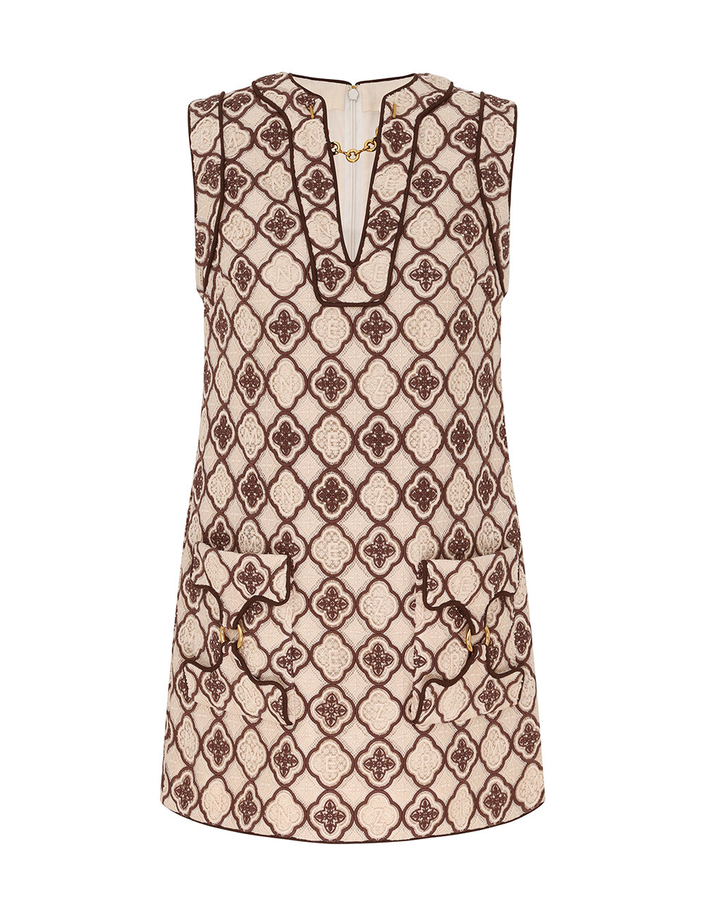 Zimmermann Luna Guipure Shift Dress