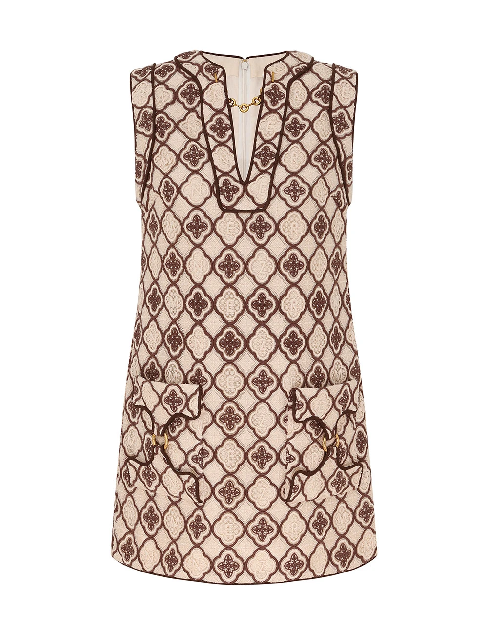 Zimmermann Luna Guipure Shift Dress | Ready to Wear Collection Luxury Shoes Elevate your elegance in this Zimmermann Dresses available now at Luxury Shoes