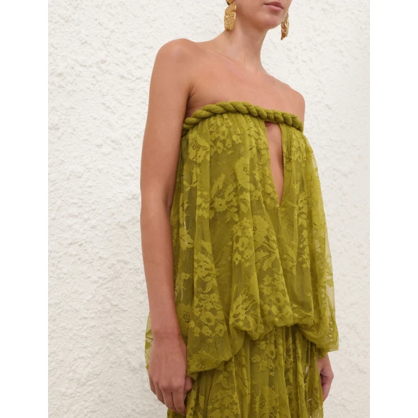 Elevate your elegance in this Zimmermann Dresses available now at Luxury Shoes 
