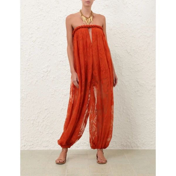 Elevate your elegance in this Zimmermann Jumpsuit available now at Luxury Shoes 