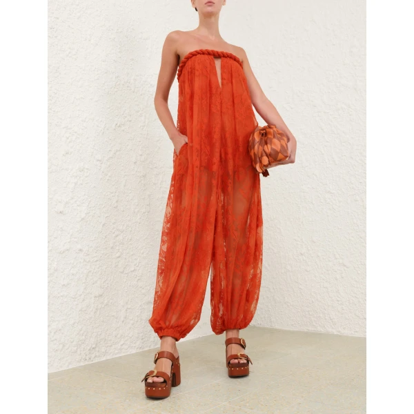 Elevate your elegance in this Zimmermann Jumpsuit available now at Luxury Shoes 