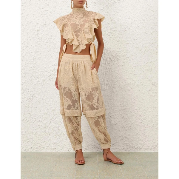 Elevate your elegance in this Zimmermann Pants available now at Luxury Shoes 