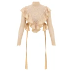 Elevate your elegance in this Zimmermann Tops available now at Luxury Shoes 