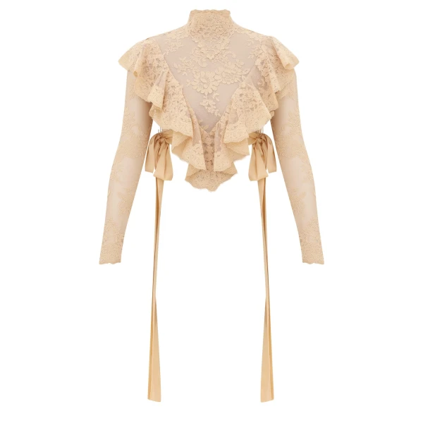 Elevate your elegance in this Zimmermann Tops available now at Luxury Shoes 
