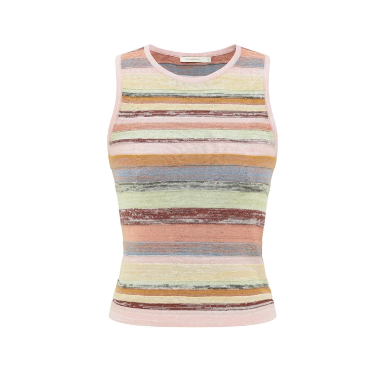 Elevate your elegance in this Zimmermann Tops available now at Luxury Shoes 