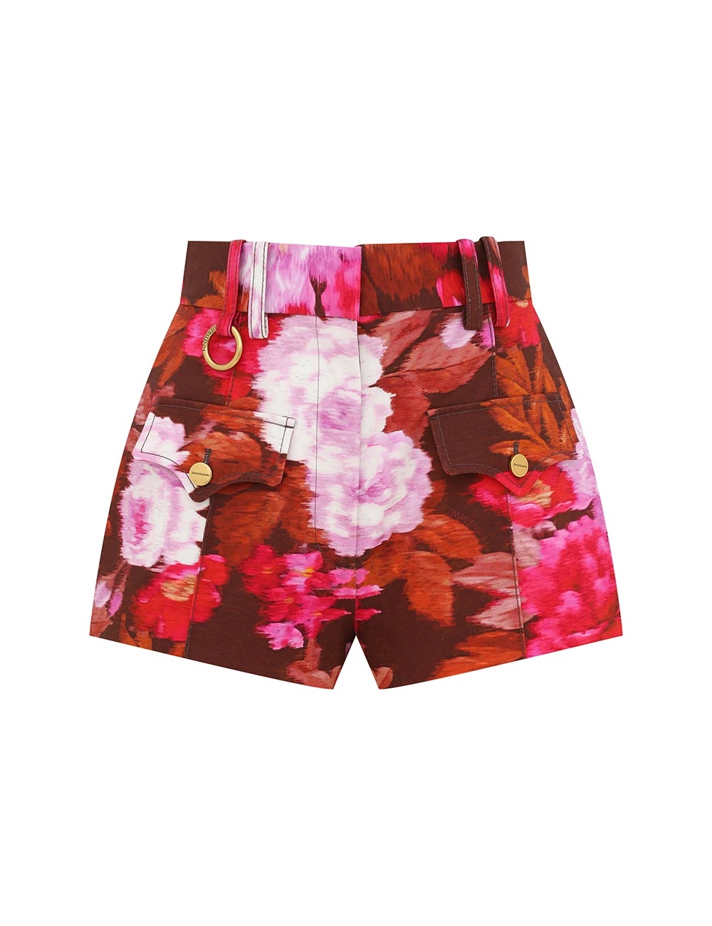 Zimmermann Luna Printed Drill Mini Short