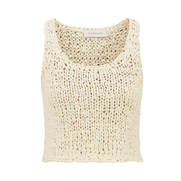 Elevate your elegance in this Zimmermann Tops available now at Luxury Shoes 