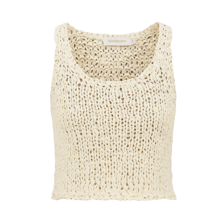 Elevate your elegance in this Zimmermann Tops available now at Luxury Shoes 
