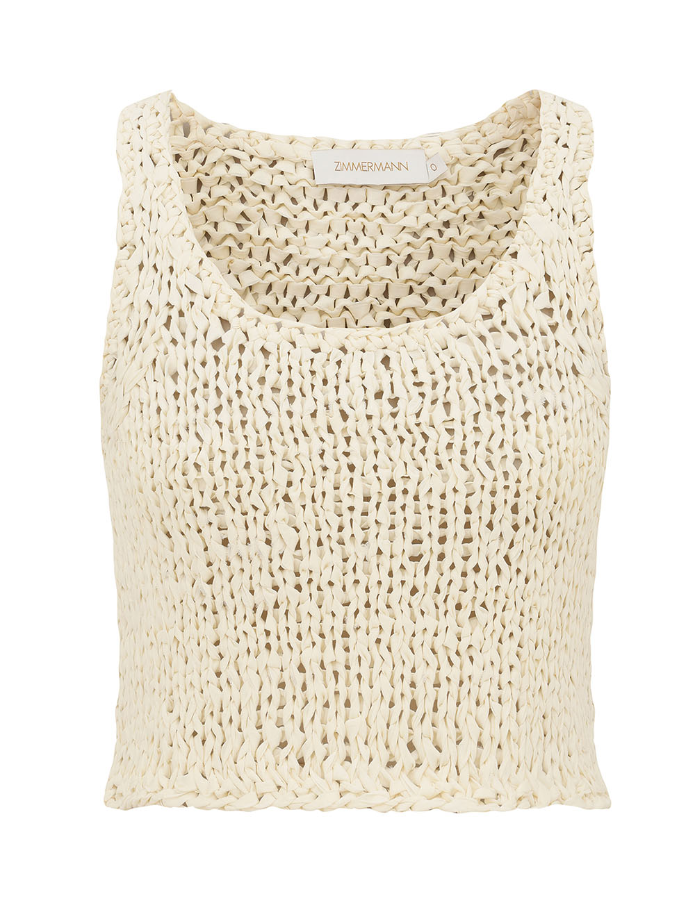 Zimmermann Luna Ribbon Knit Tank