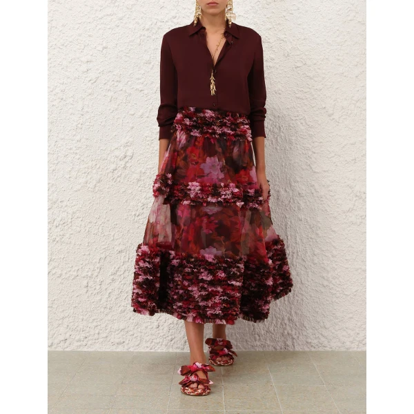 Elevate your elegance in this Zimmermann Skirts available now at Luxury Shoes 