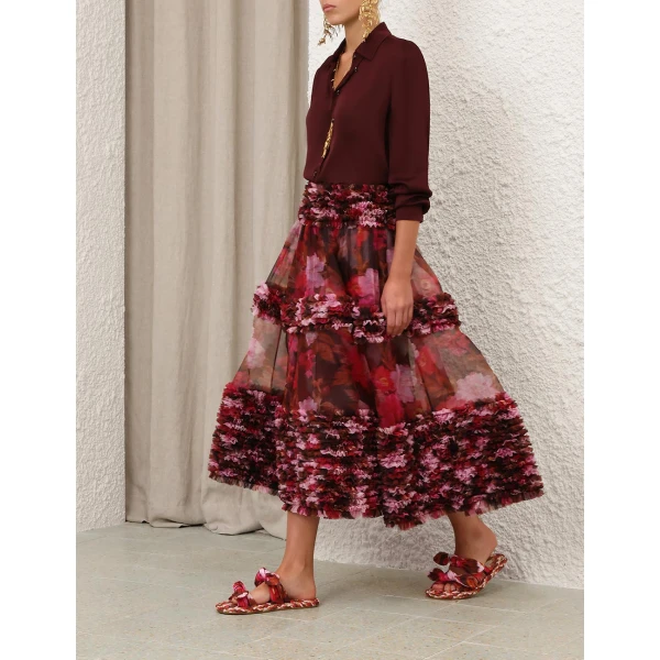Elevate your elegance in this Zimmermann Skirts available now at Luxury Shoes 