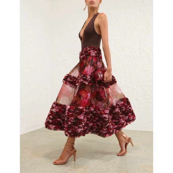 Elevate your elegance in this Zimmermann Skirts available now at Luxury Shoes 
