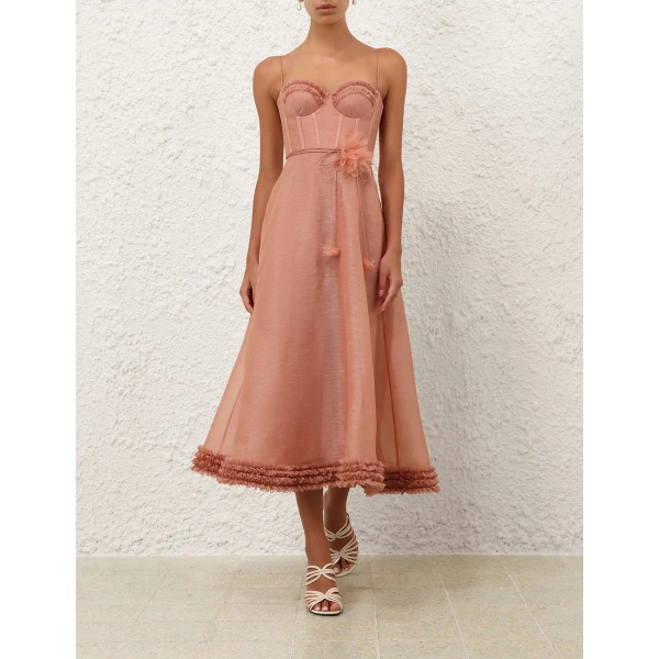 Elevate your elegance in this Zimmermann Dresses available now at Luxury Shoes 