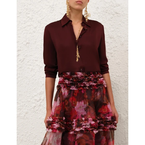 Elevate your elegance in this Zimmermann Tops available now at Luxury Shoes 