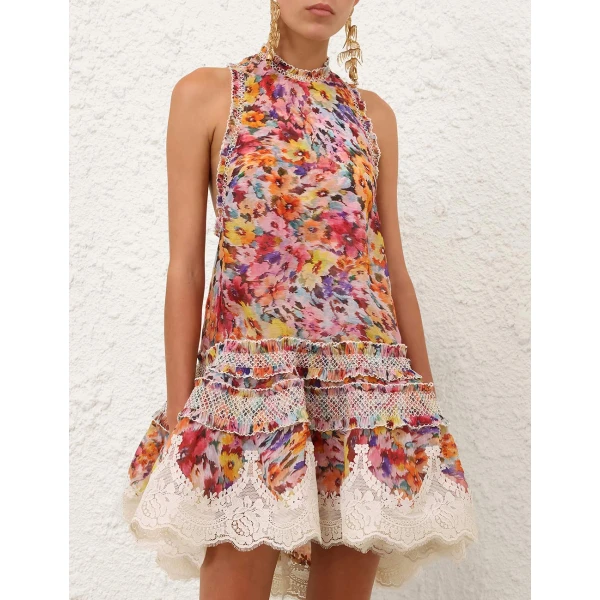 Elevate your elegance in this Zimmermann Dresses available now at Luxury Shoes 