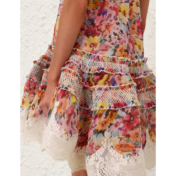 Elevate your elegance in this Zimmermann Dresses available now at Luxury Shoes 