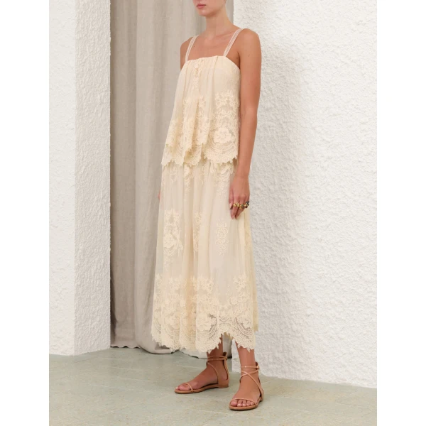 Elevate your elegance in this Zimmermann Dresses available now at Luxury Shoes 