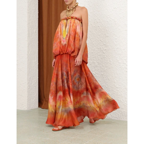 Elevate your elegance in this Zimmermann Dresses available now at Luxury Shoes 