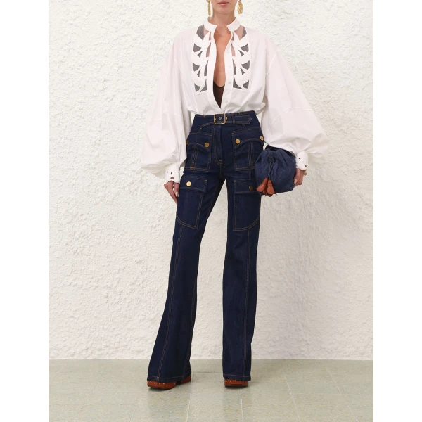 Elevate your elegance in this Zimmermann Pants available now at Luxury Shoes 