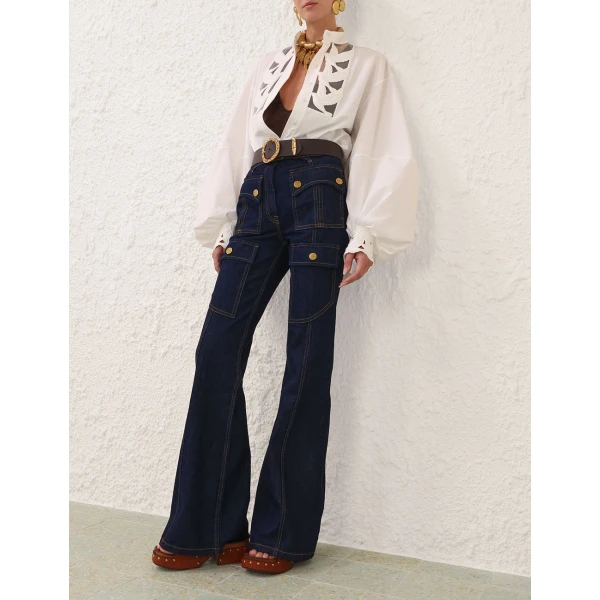 Elevate your elegance in this Zimmermann Pants available now at Luxury Shoes 