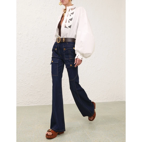 Elevate your elegance in this Zimmermann Pants available now at Luxury Shoes 