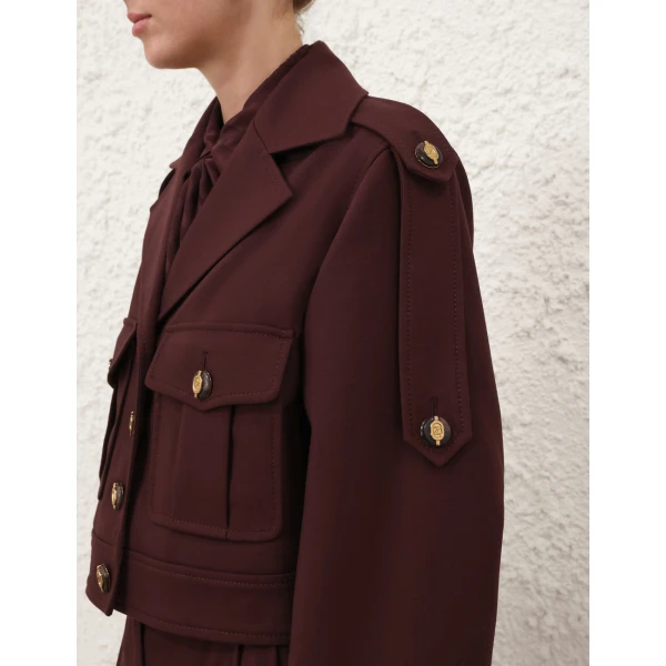 Elevate your elegance in this Zimmermann Jackets available now at Luxury Shoes 