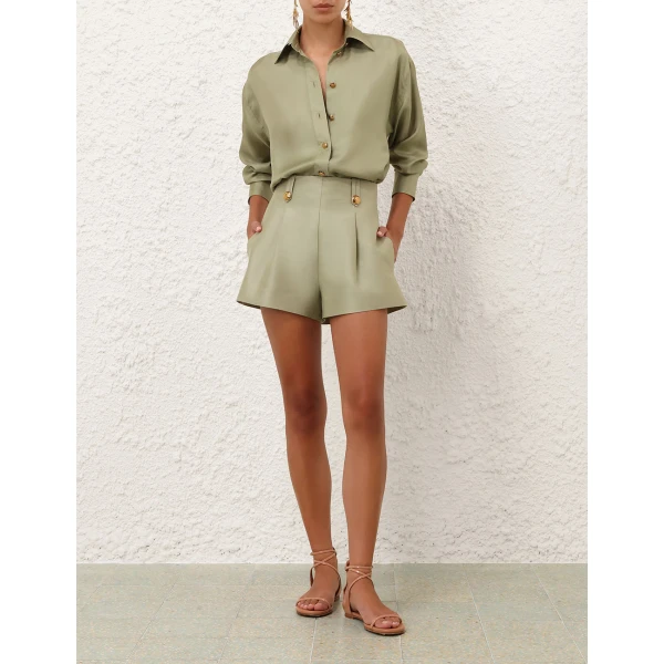 Elevate your elegance in this Zimmermann Shorts available now at Luxury Shoes 