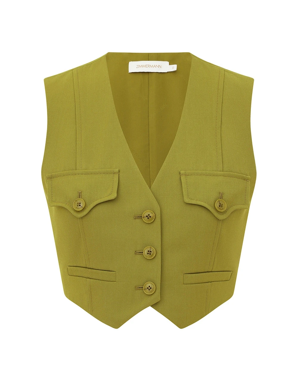 Zimmermann Luna Wool Waistcoat | Ready to Wear Collection Luxury Shoes Elevate your elegance in this Zimmermann Coats available now at Luxury Shoes