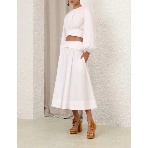 Elevate your elegance in this Zimmermann Tops available now at Luxury Shoes 