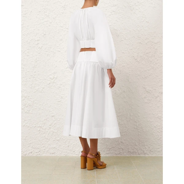 Elevate your elegance in this Zimmermann Tops available now at Luxury Shoes 