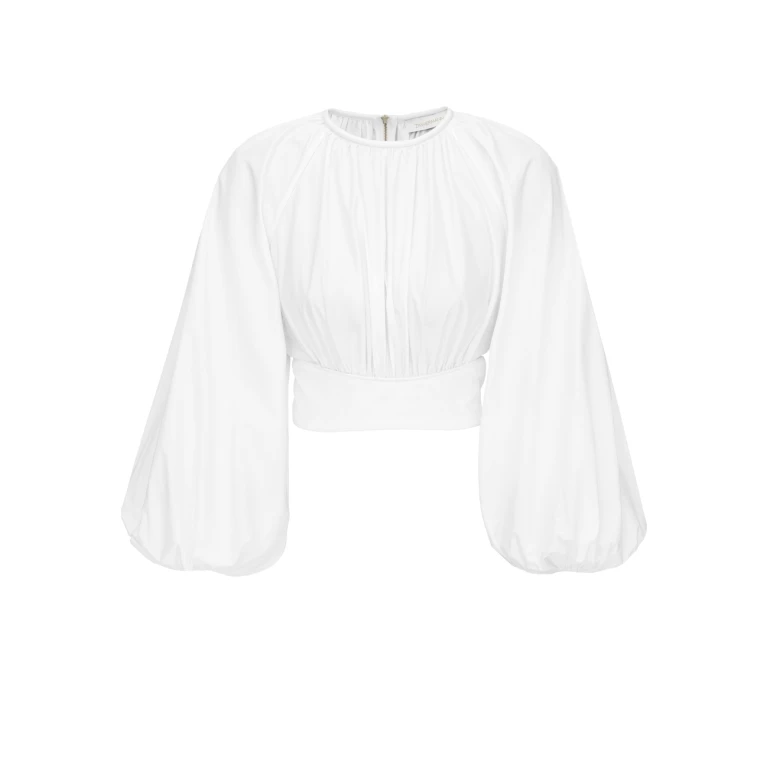 Elevate your elegance in this Zimmermann Tops available now at Luxury Shoes 