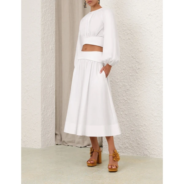 Elevate your elegance in this Zimmermann Skirts available now at Luxury Shoes 
