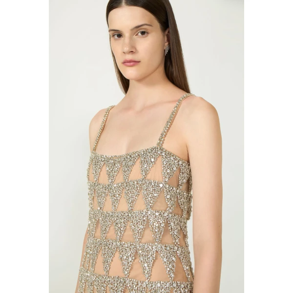 Costarellos Dresses - Romantic Greek Lace - Shop at Luxury Shoes 